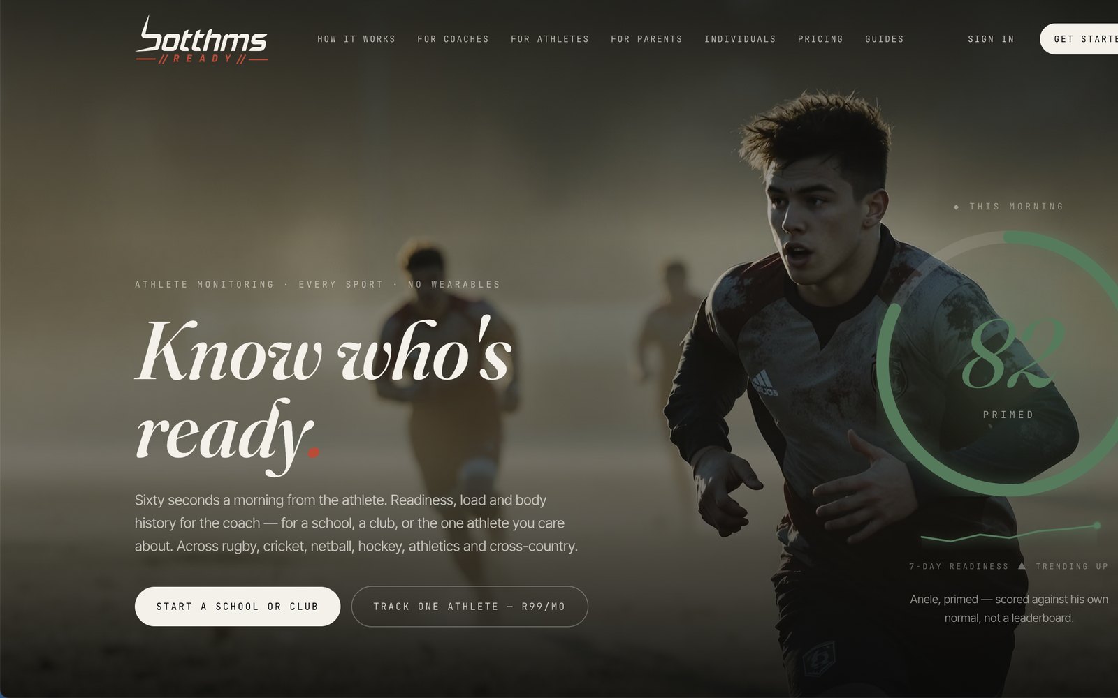 botthms.Ready homepage