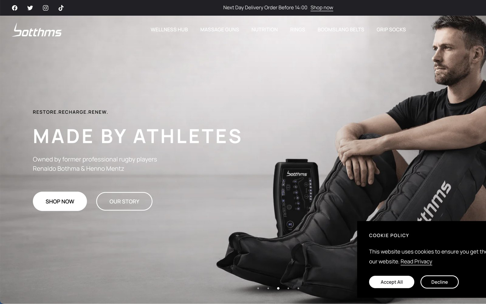 botthms homepage